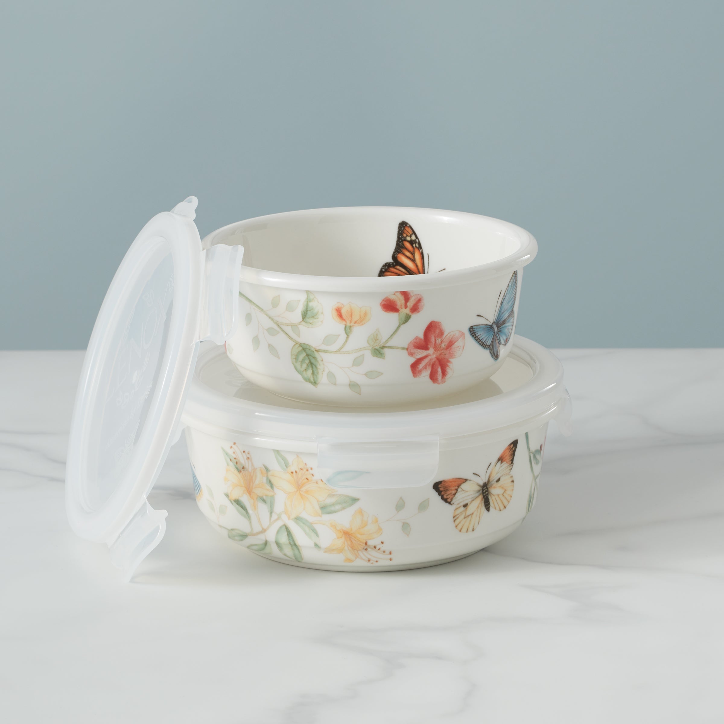 Lenox Westmore Butterfly Meadow Large Round Container - Image 3