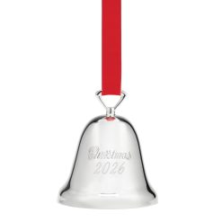 Lenox Westmore 2026 Silverplate Christmas Bell Ornament