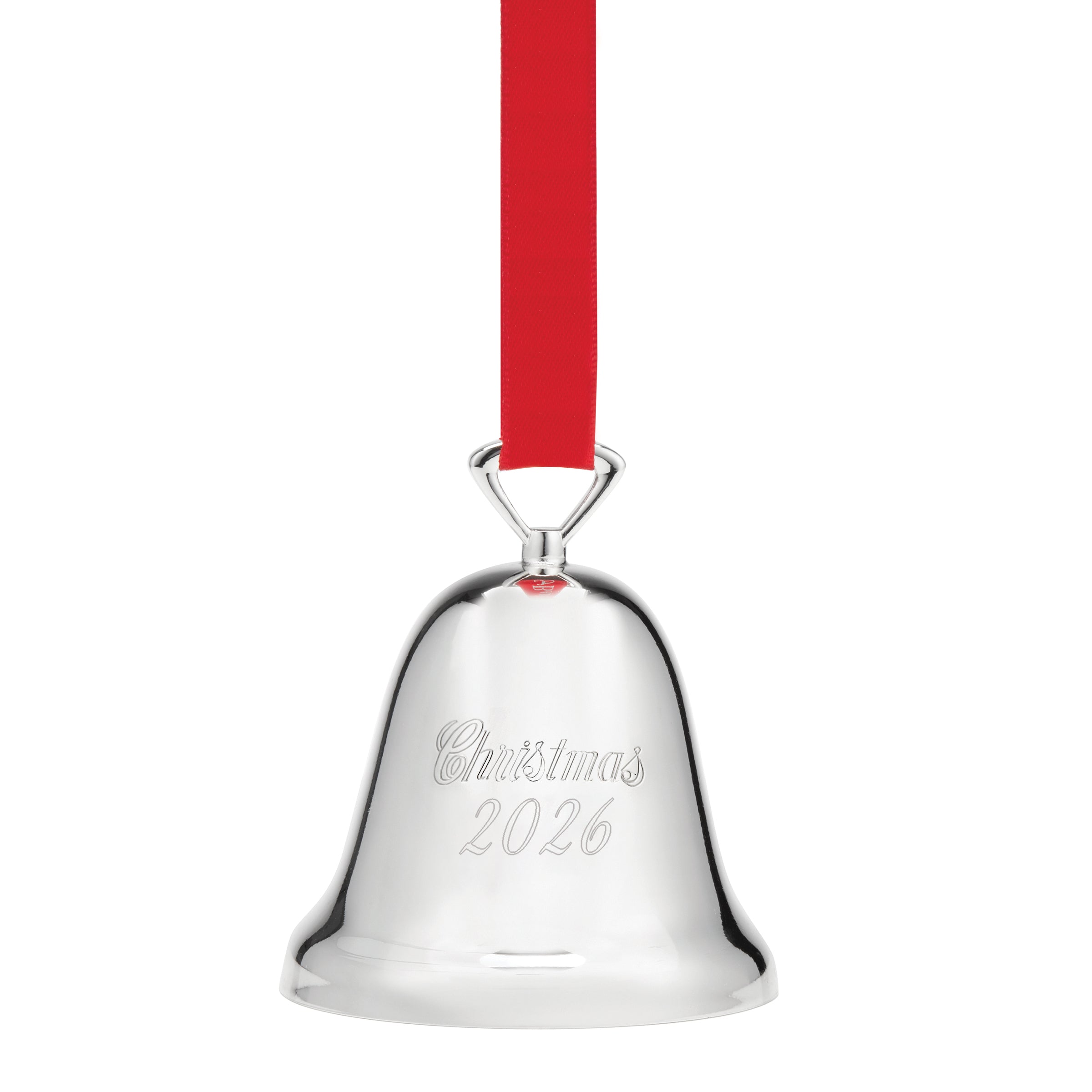 Lenox Westmore 2026 Silverplate Christmas Bell Ornament
