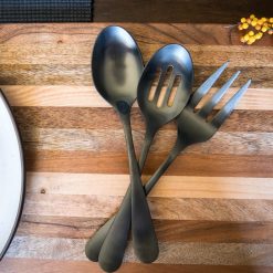 Alternative view of Lenox Westmore Rhiannon Black Satin 3-Piece Hostess Set