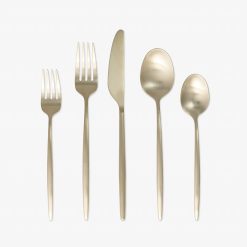 Alternative view of Lenox Westmore Gaze Champagne Satin 20-Piece Flatware Set