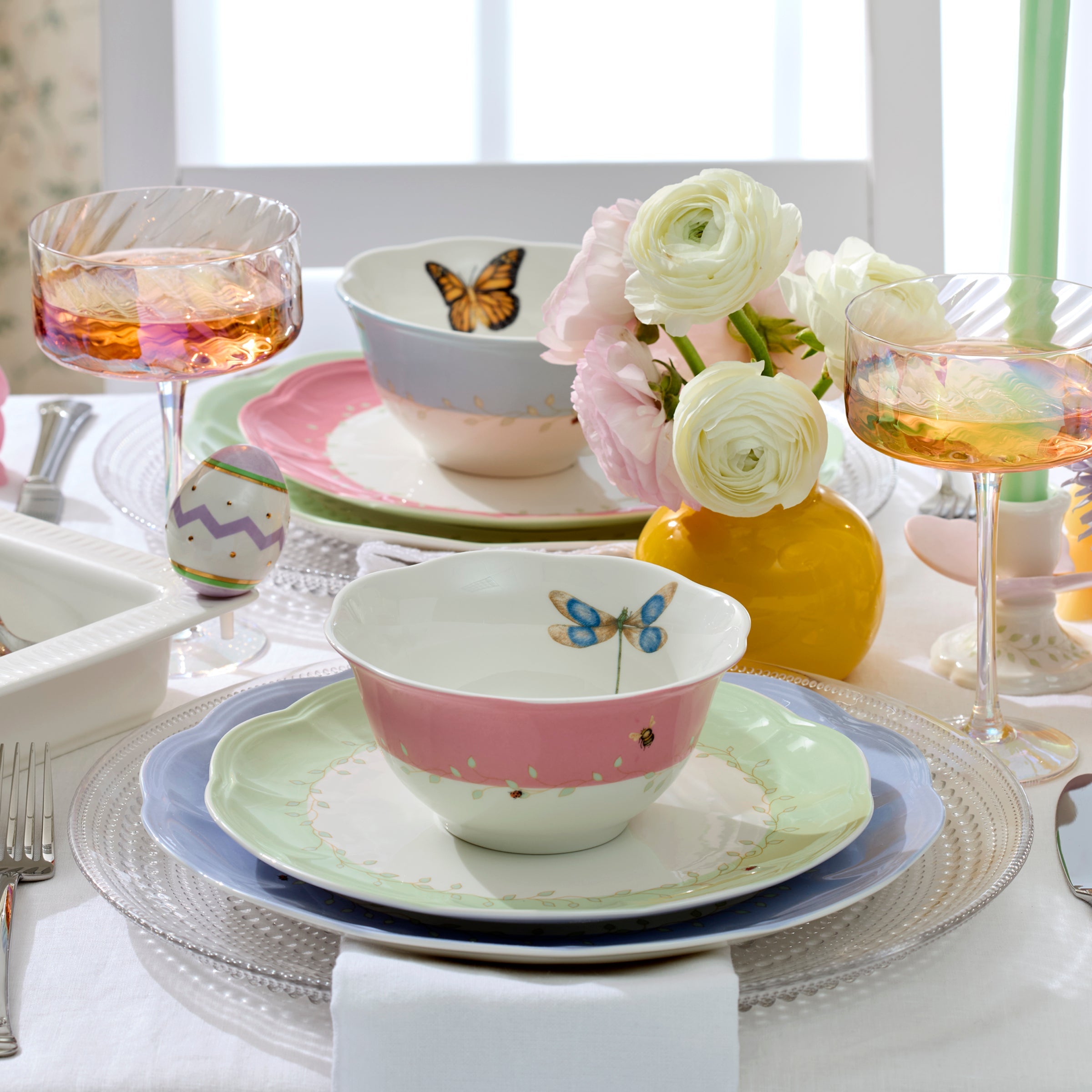 Lenox Westmore Butterfly Meadow Colors 18-Piece Dinnerware Set - Image 12