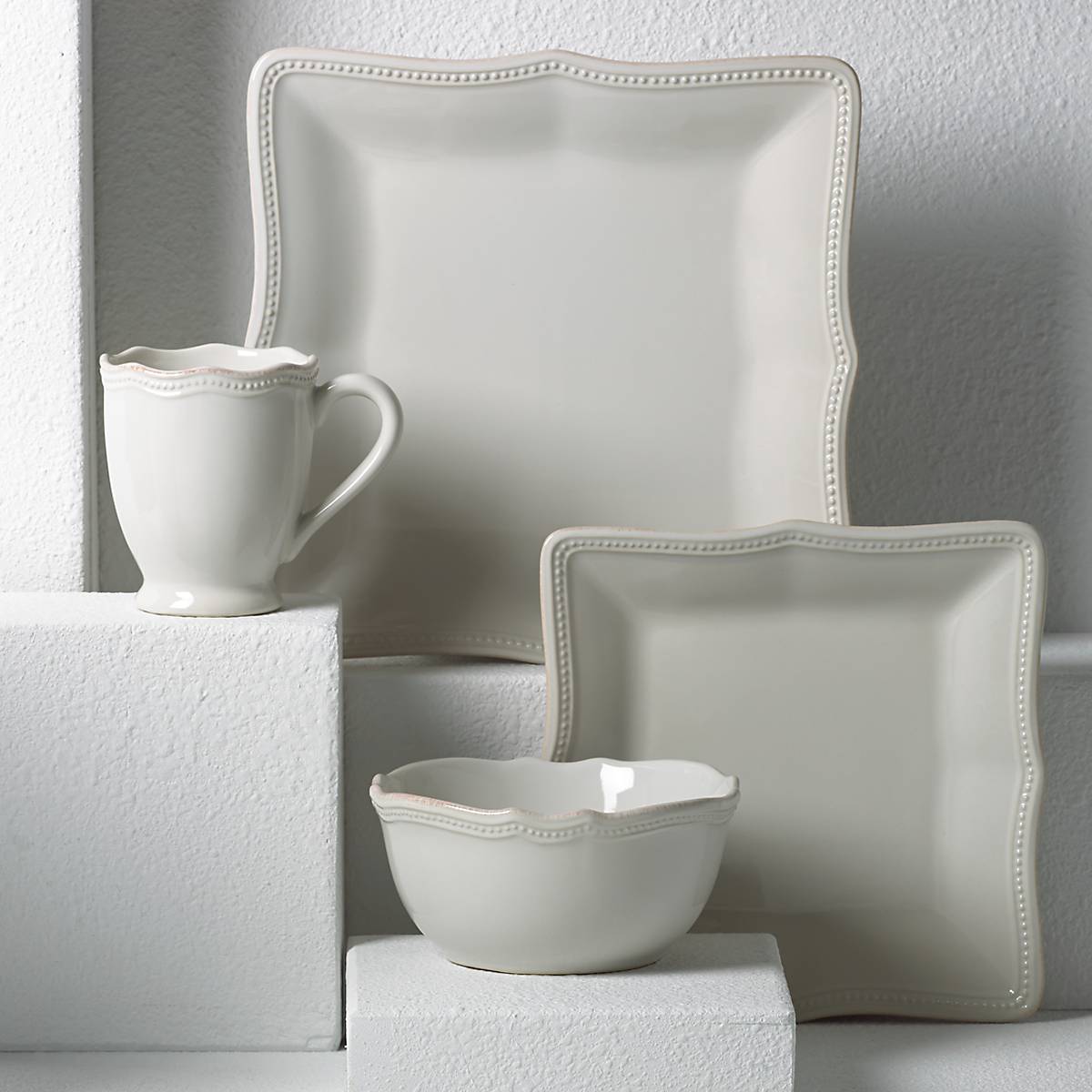 Lenox Westmore French Perle Bead White 4-Piece Place Setting - Image 2