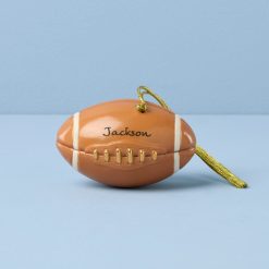 Lenox Westmore Personalized Football Ornament