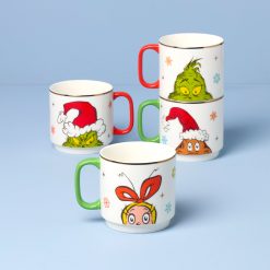 Alternative view of Lenox Westmore Merry Grinchmas Stackable Mugs, Set of 4