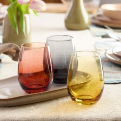 Alternative view of Lenox Westmore Golden Hour Stemless Wine Glasses, Set of 4