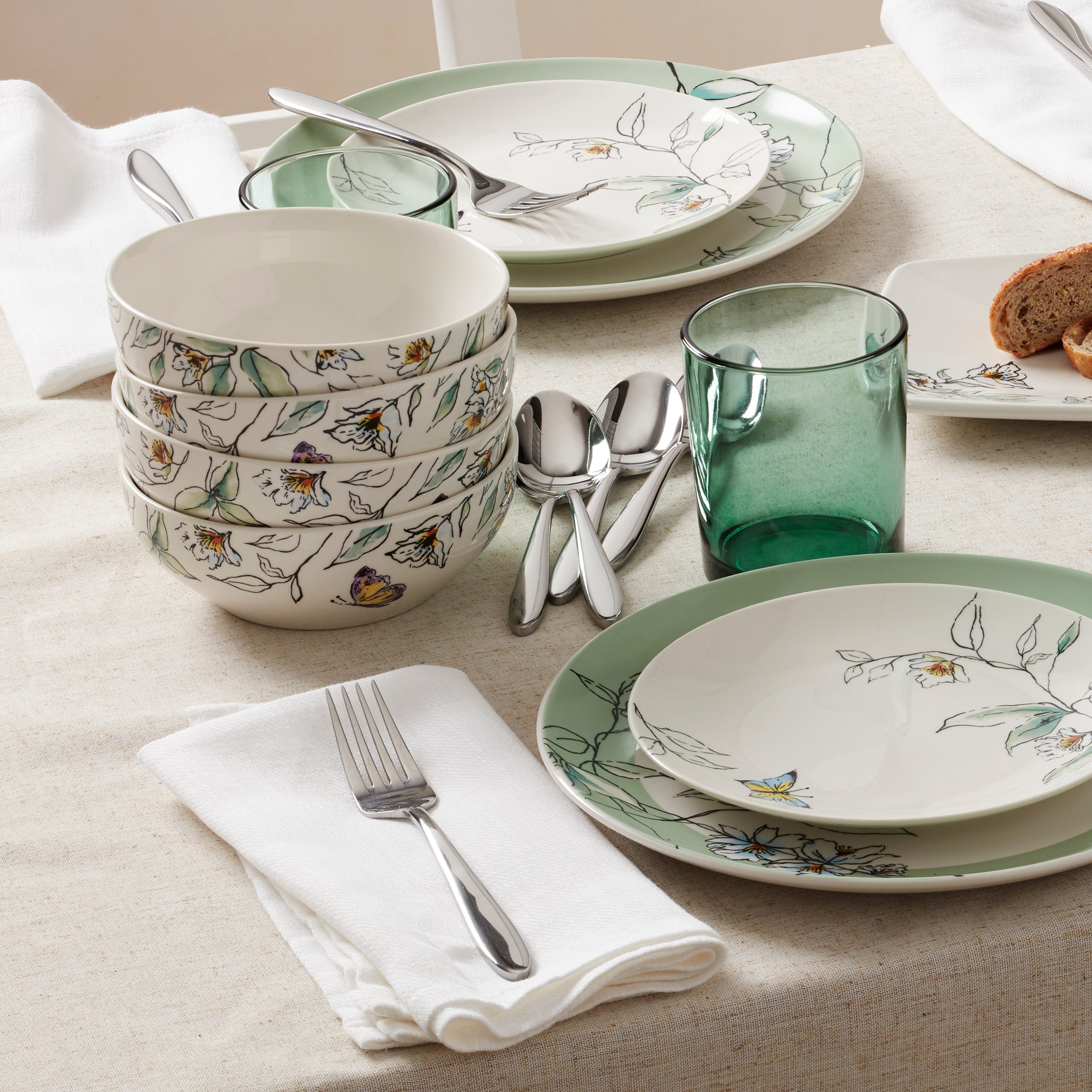 Lenox Westmore Botanica 12-Piece Dinnerware Set - Image 6