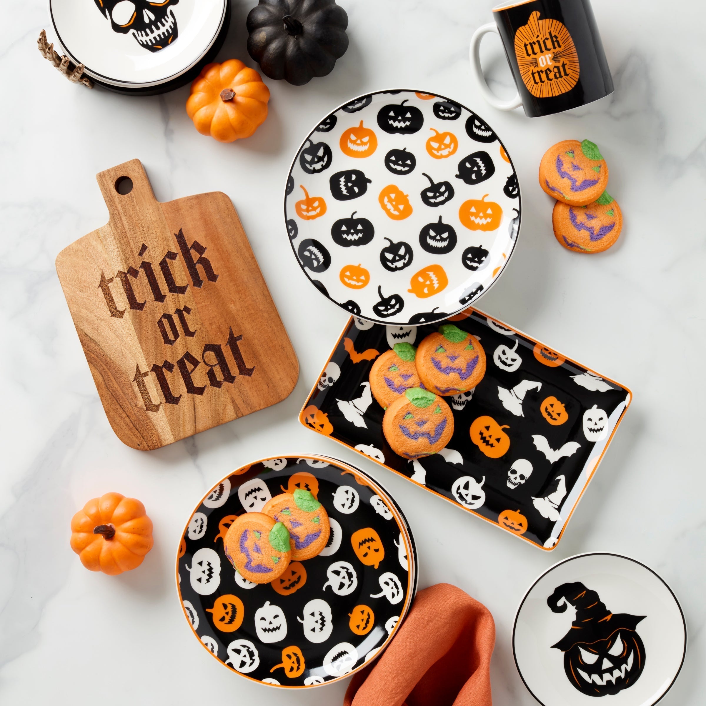 Lenox Westmore Vintro Halloween Tidbit Plates, Set of 4 - Image 5