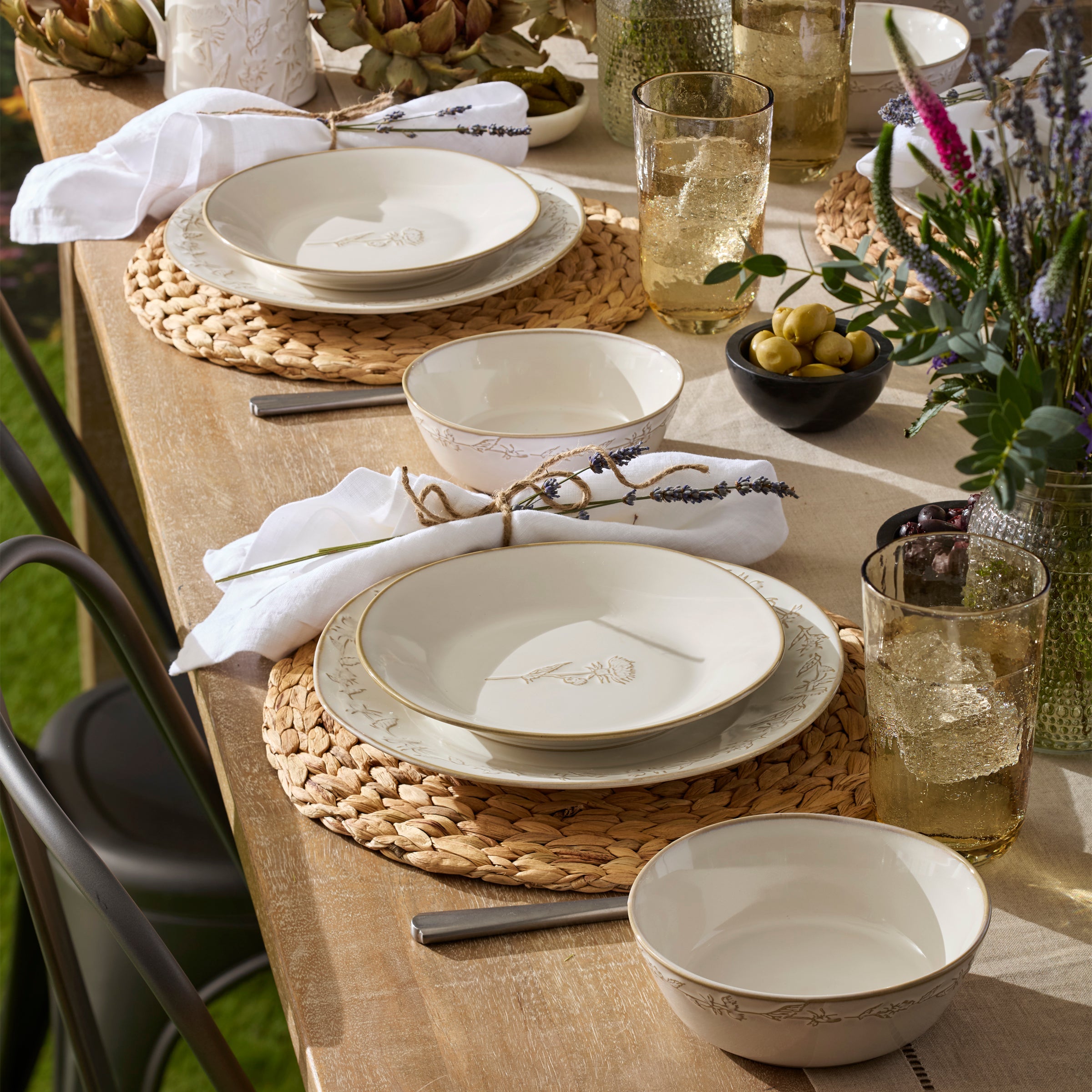 Lenox Westmore Homespun 12-Piece Dinnerware Set - Image 4