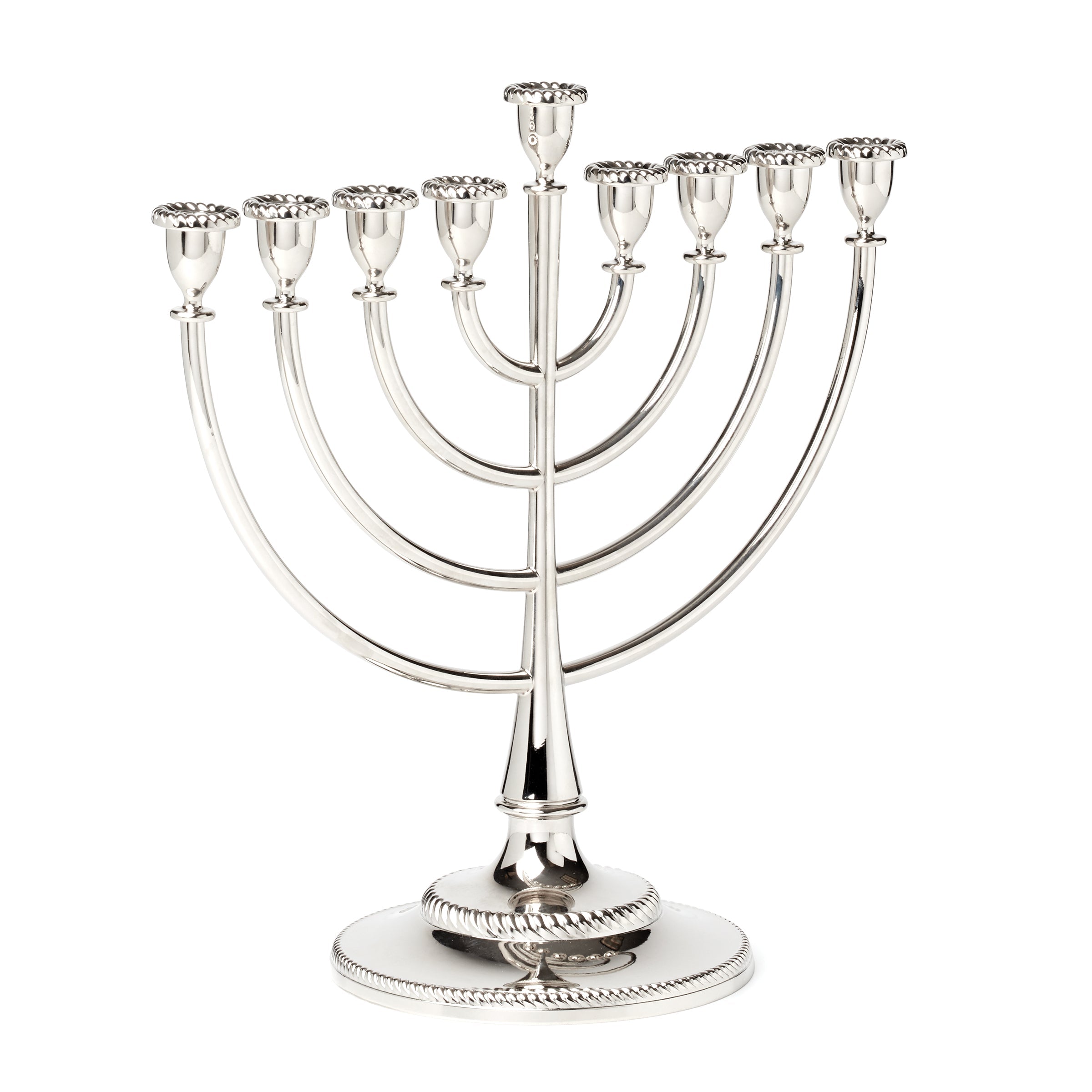 Lenox Westmore Roseland Silver Menorah - Image 3