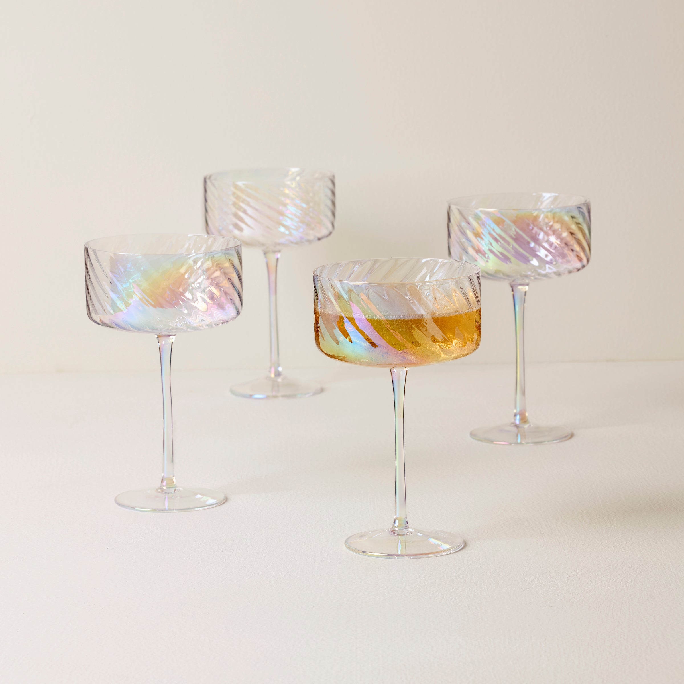 Lenox Westmore Tuscany Classics Iridescent Coupe Glasses, Set of 4 - Image 2