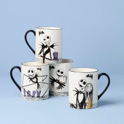 Alternative view of Lenox Westmore Nightmare Before Christmas Mugs, Set of 4