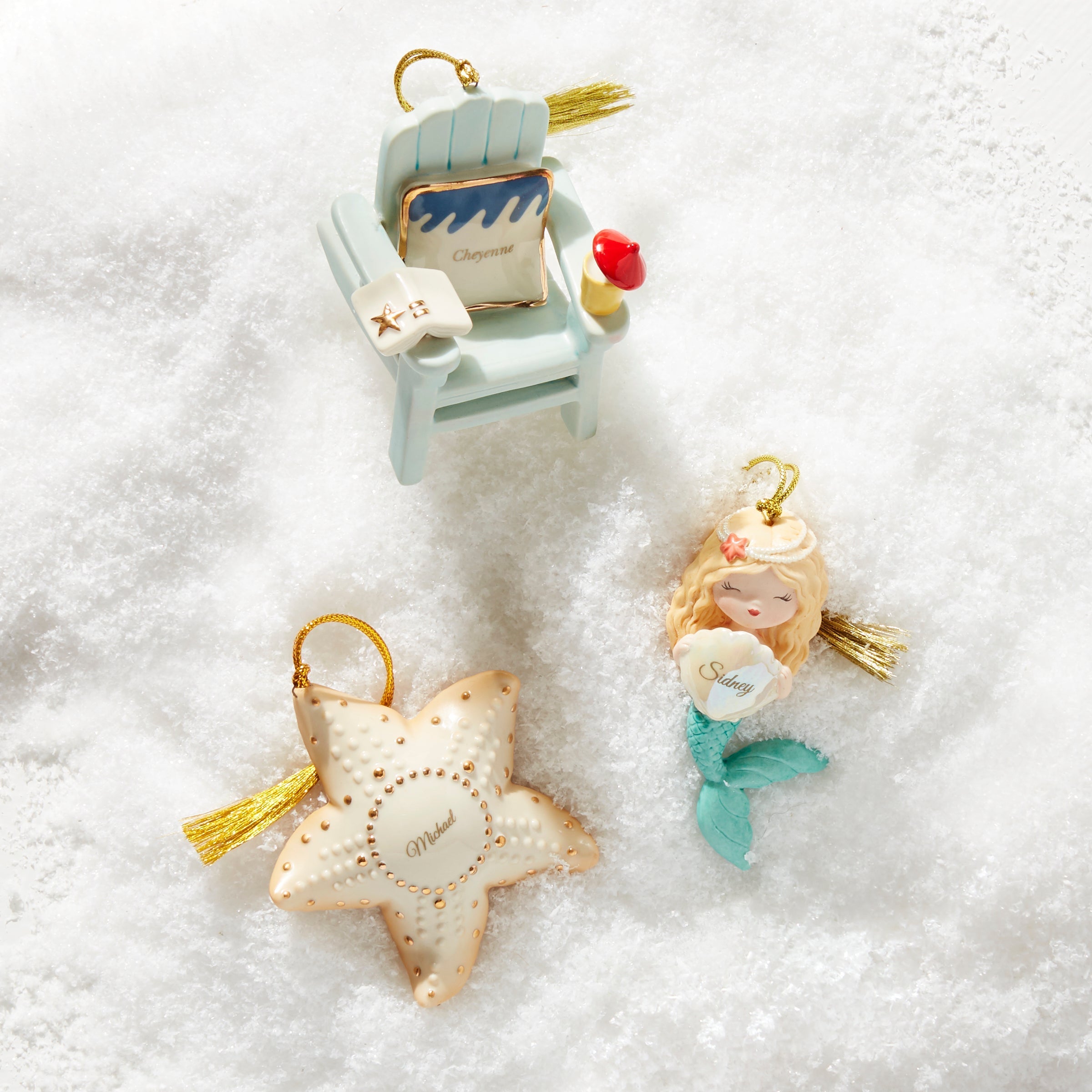 Lenox Westmore Personalized Beach Chair Ornament - Image 6