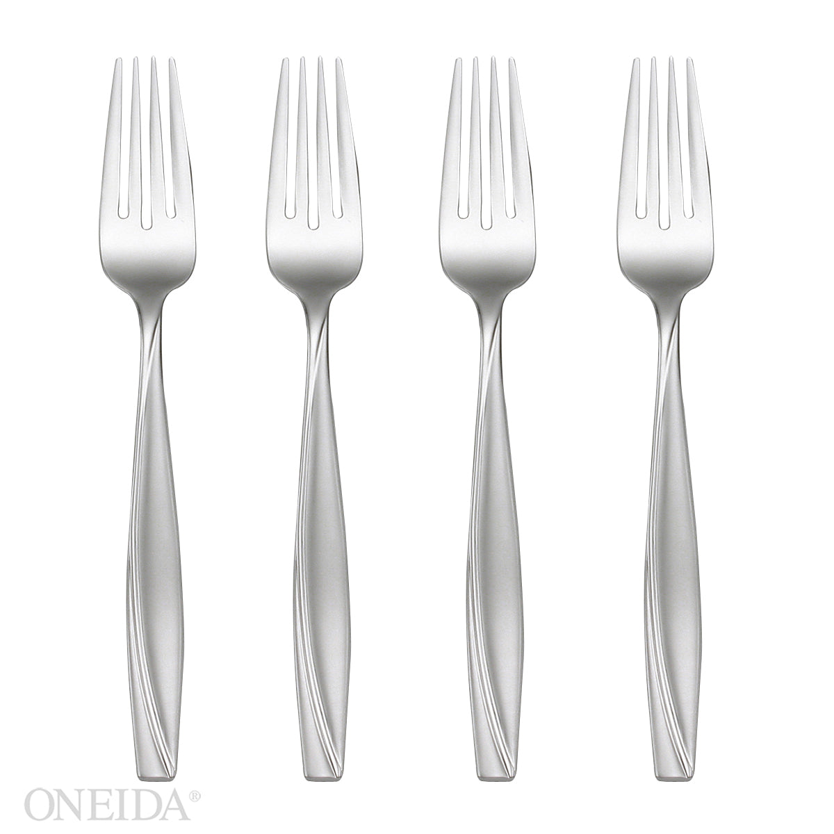 Lenox Westmore Camlynn Satin Salad Forks, Set of 4