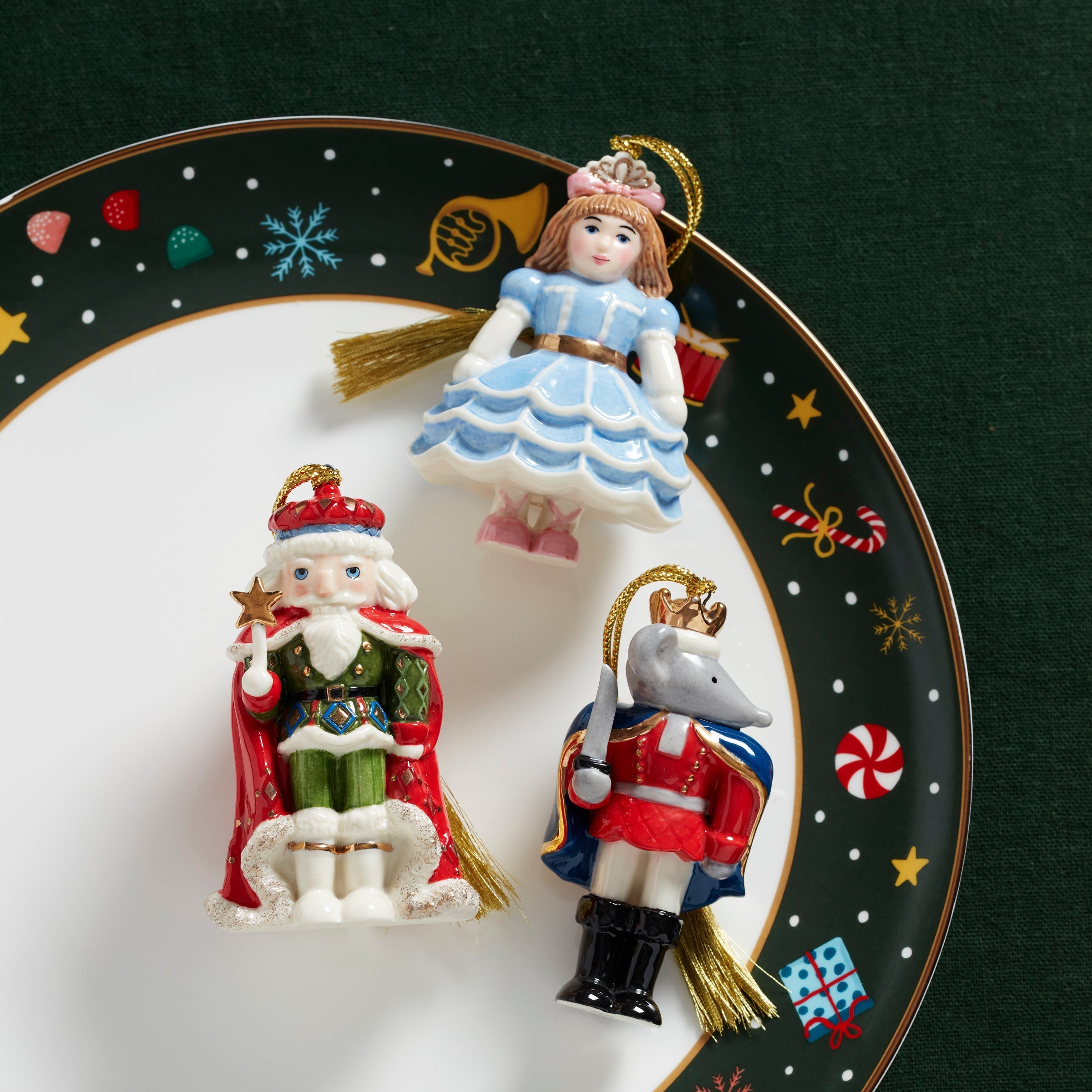 Lenox Westmore Nutcracker Ballet 3-Piece Ornament Set - Image 4