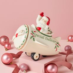 Alternative view of Lenox Westmore Holiday Santa Airplane Cookie Jar