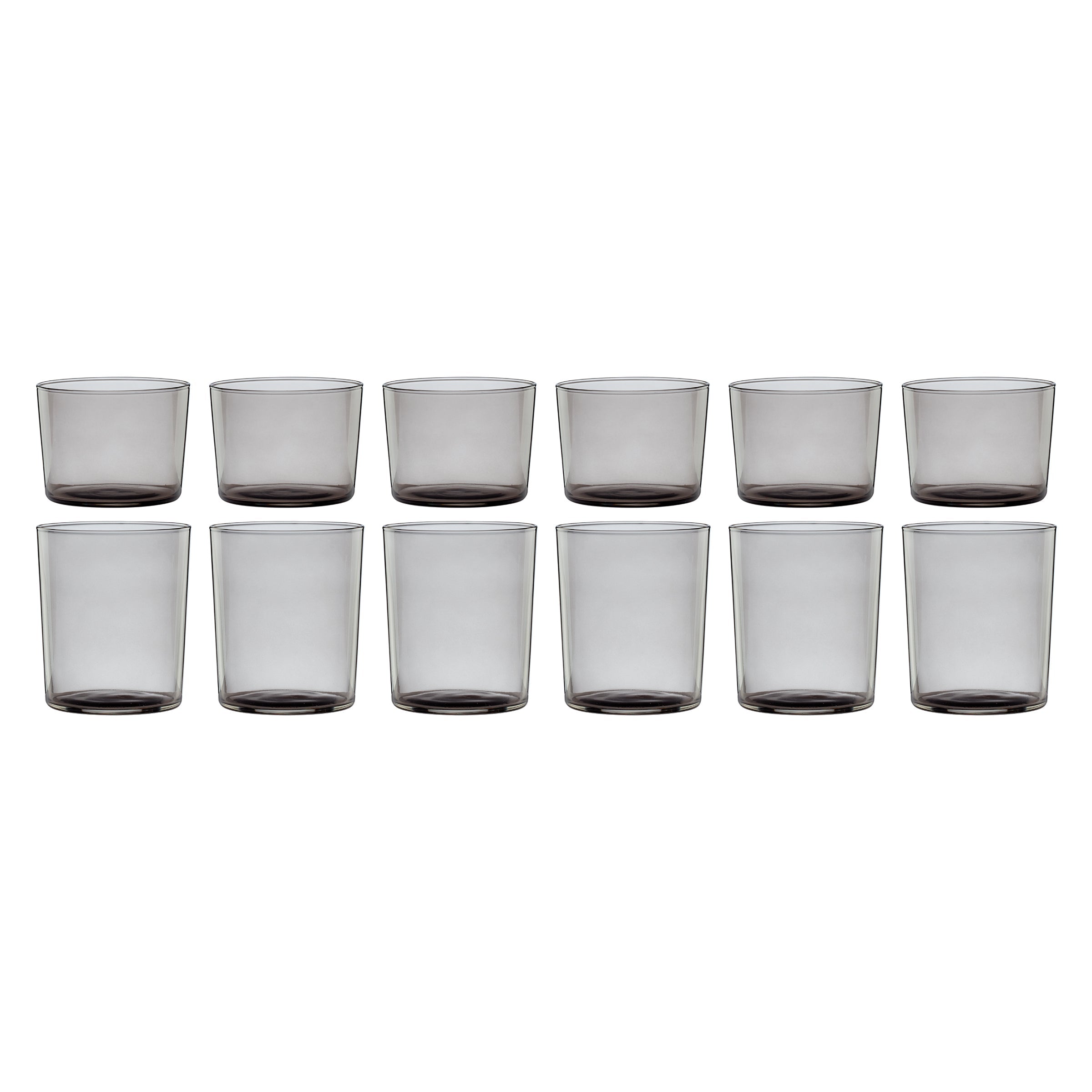 Lenox Westmore Stackables Smoke Short & Tall Glasses 12-Piece Set - Image 2