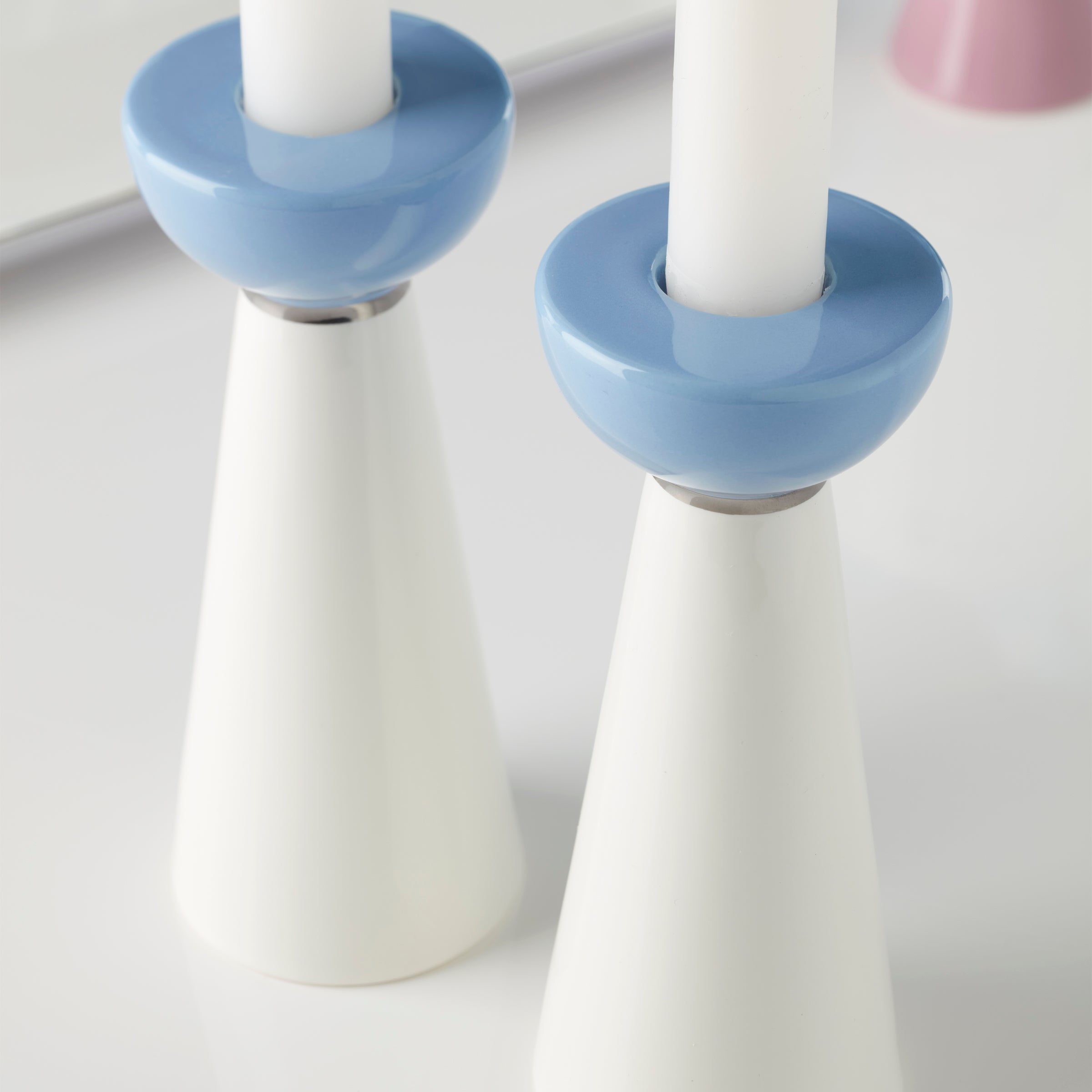 Lenox Westmore Oak Street Candlestick Holders, Set of 2 - Image 3