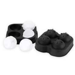 Alternative view of Lenox Westmore Black Round Silicone XL Ice Mold