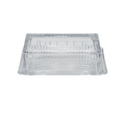 Lenox Westmore Glass Butter Dish