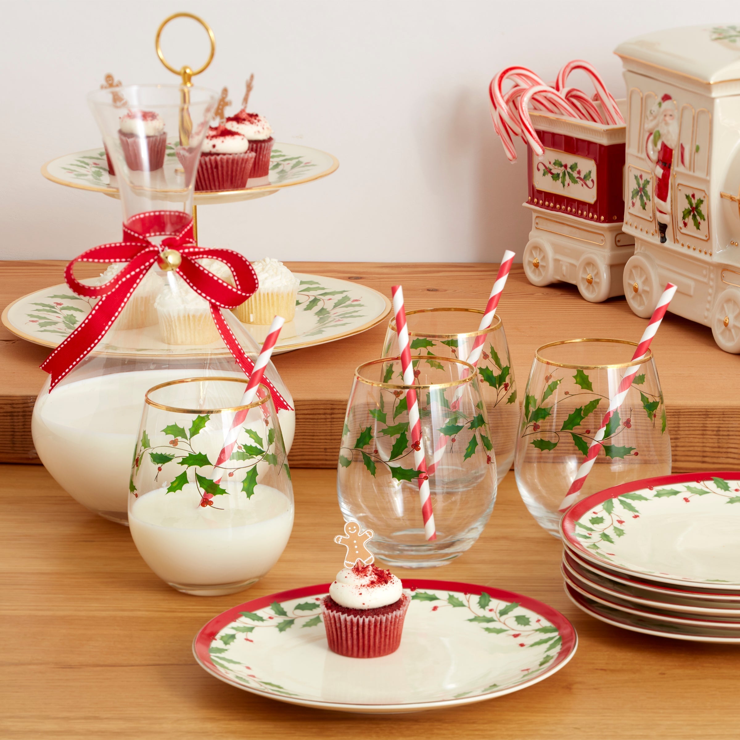 Lenox Westmore Holiday Accent Plates, Set of 6 - Image 3