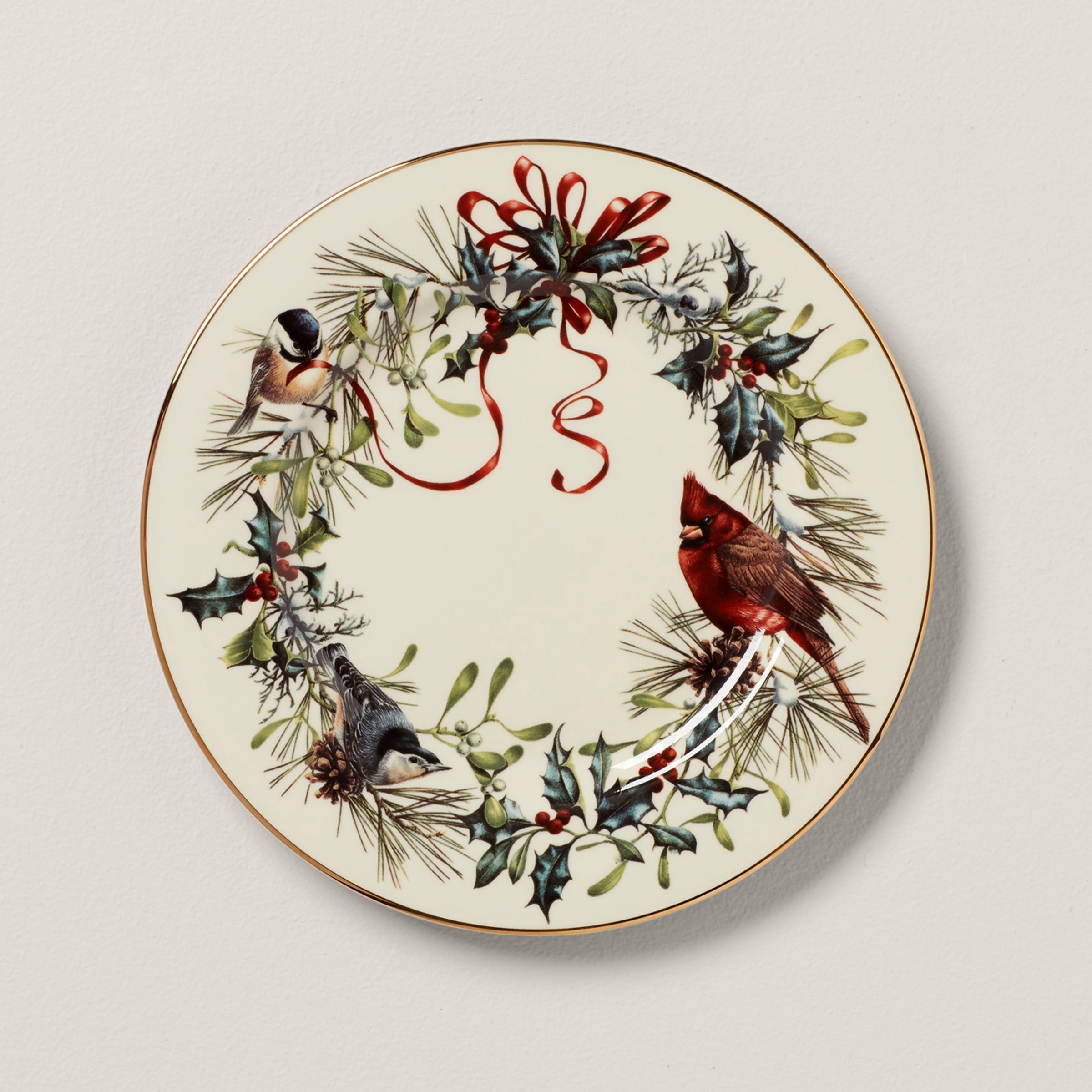 Lenox Westmore Winter Greetings Salad Plate