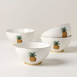 Lenox Westmore British Colonial Bamboo Rice Bowls, Set of 4