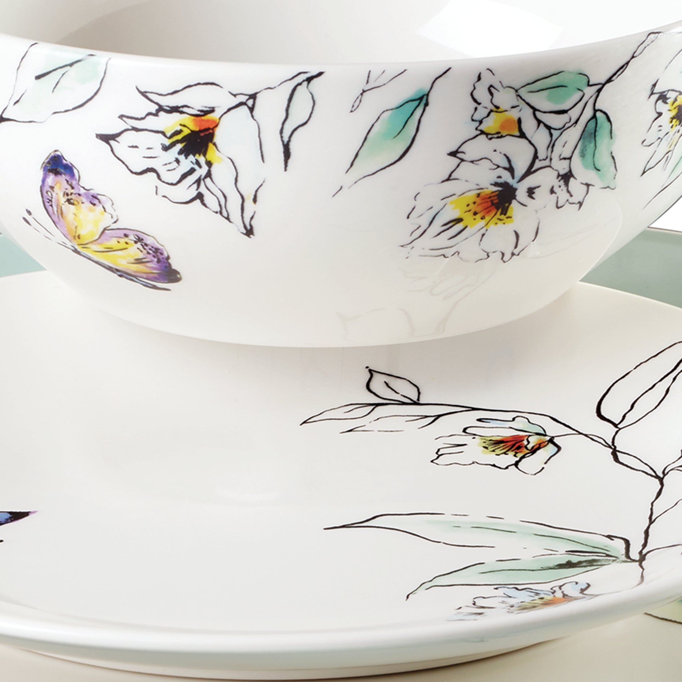 Lenox Westmore Botanica 12-Piece Dinnerware Set - Image 5
