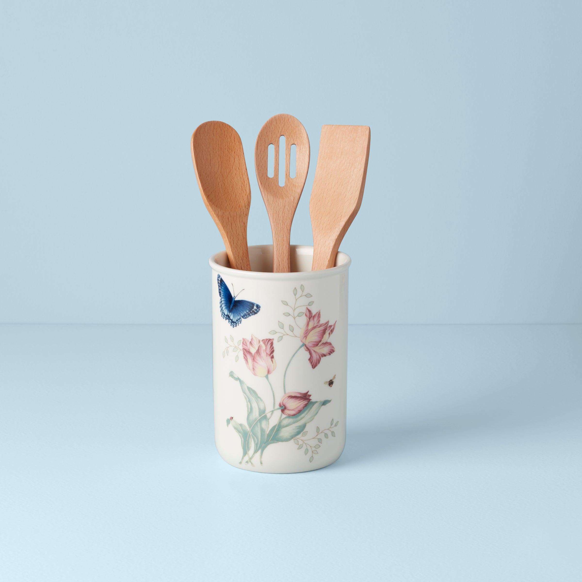 Lenox Westmore Butterfly Meadow 4-Piece Utensil Holder Set