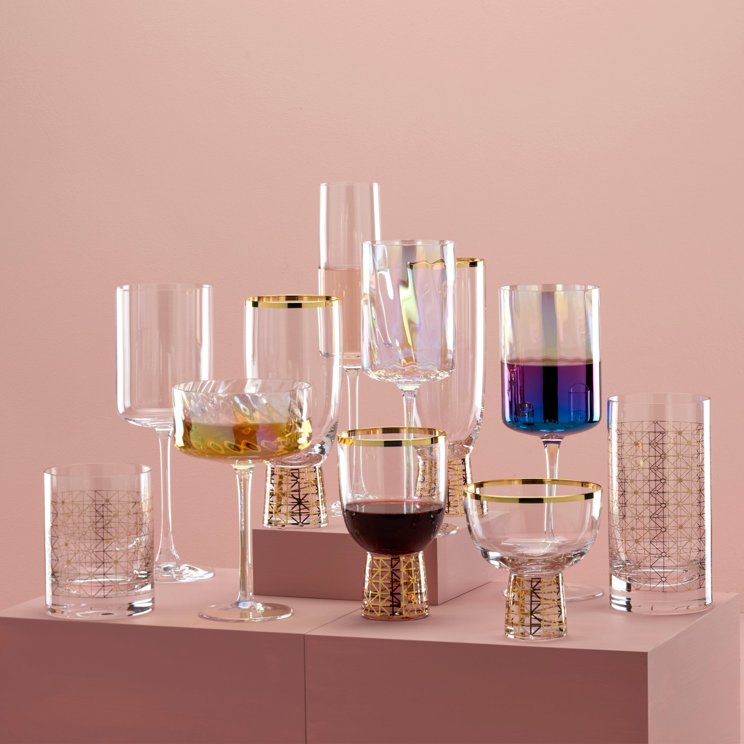 Lenox Westmore Tuscany Classics Iridescent Coupe Glasses, Set of 4 - Image 6