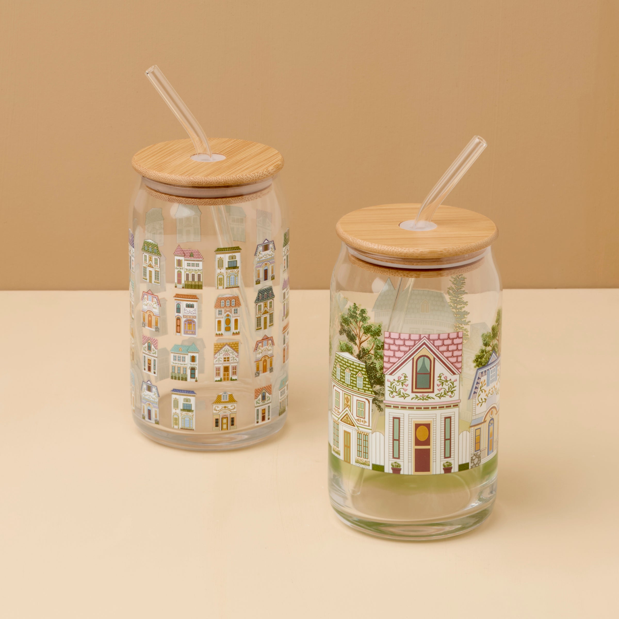 Lenox Westmore Lenox Spice Village Can Cooler Glasses, Set of 2