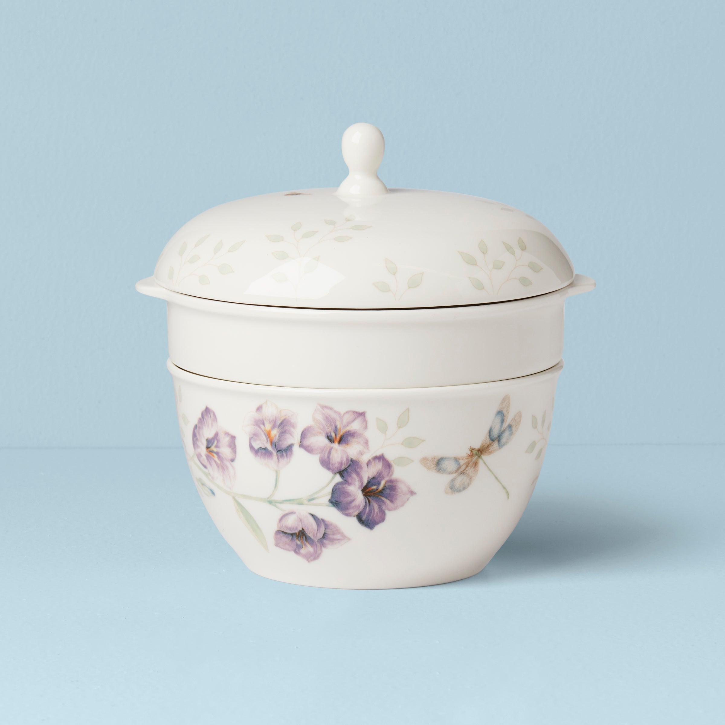 Lenox Westmore Butterfly Meadow 3-Piece Stackable Bowl Set - Image 2