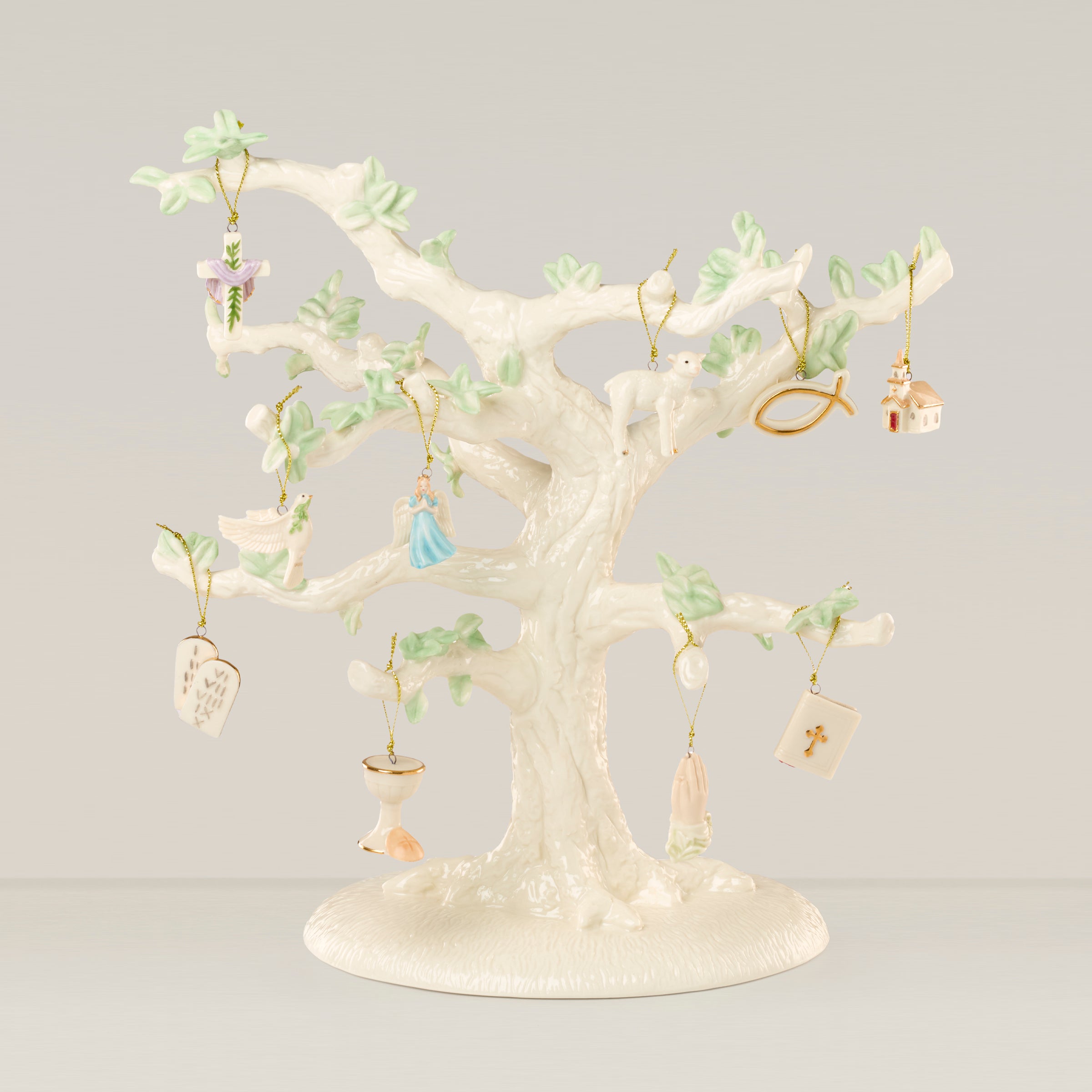Lenox Westmore Tree of Faith 10-Piece Mini Ornament Set - Image 2
