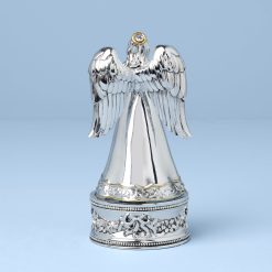 Alternative view of Lenox Westmore Vintage Musical Angel Silverplate Figurine