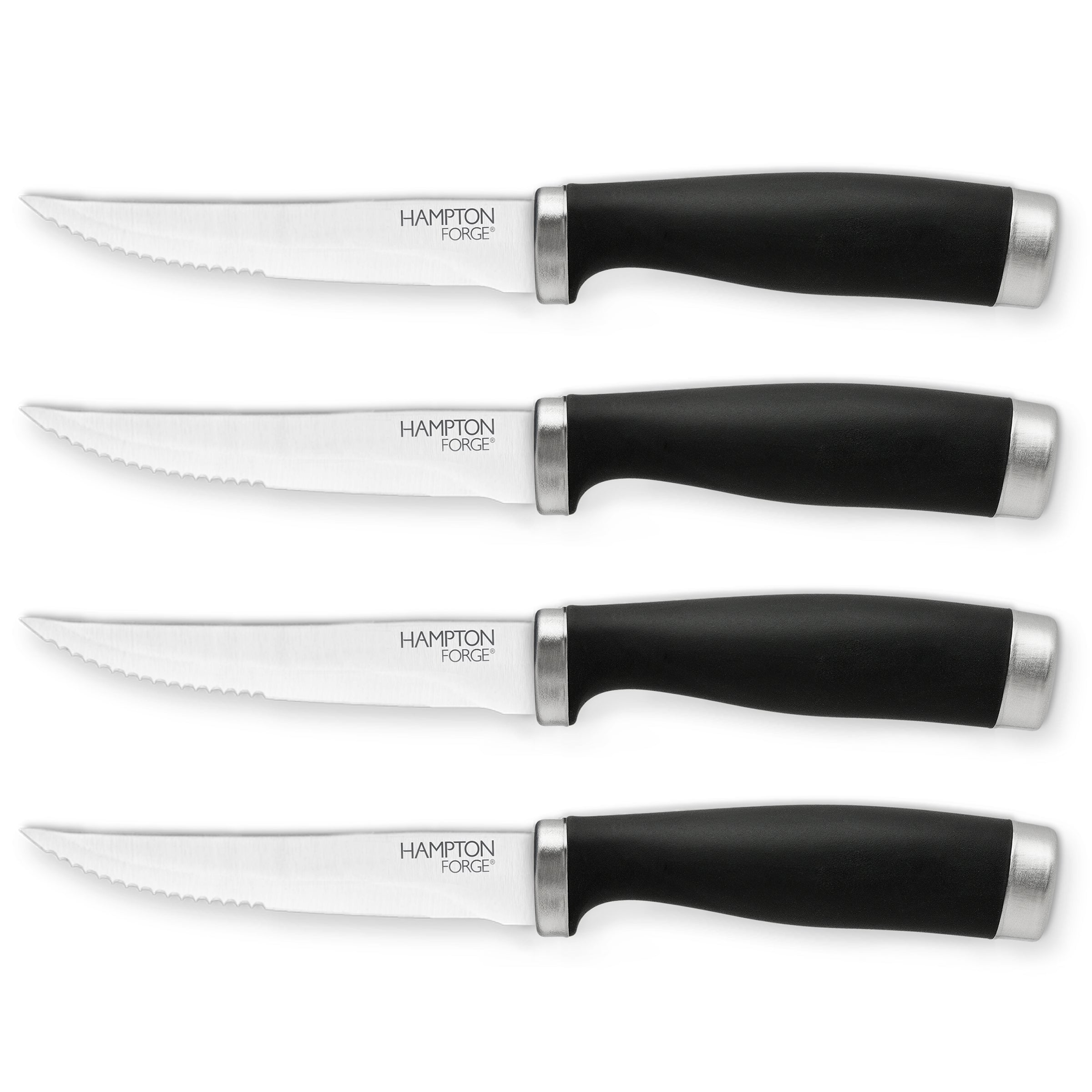 Lenox Westmore Epicure Black Steak Knives, Set of 4