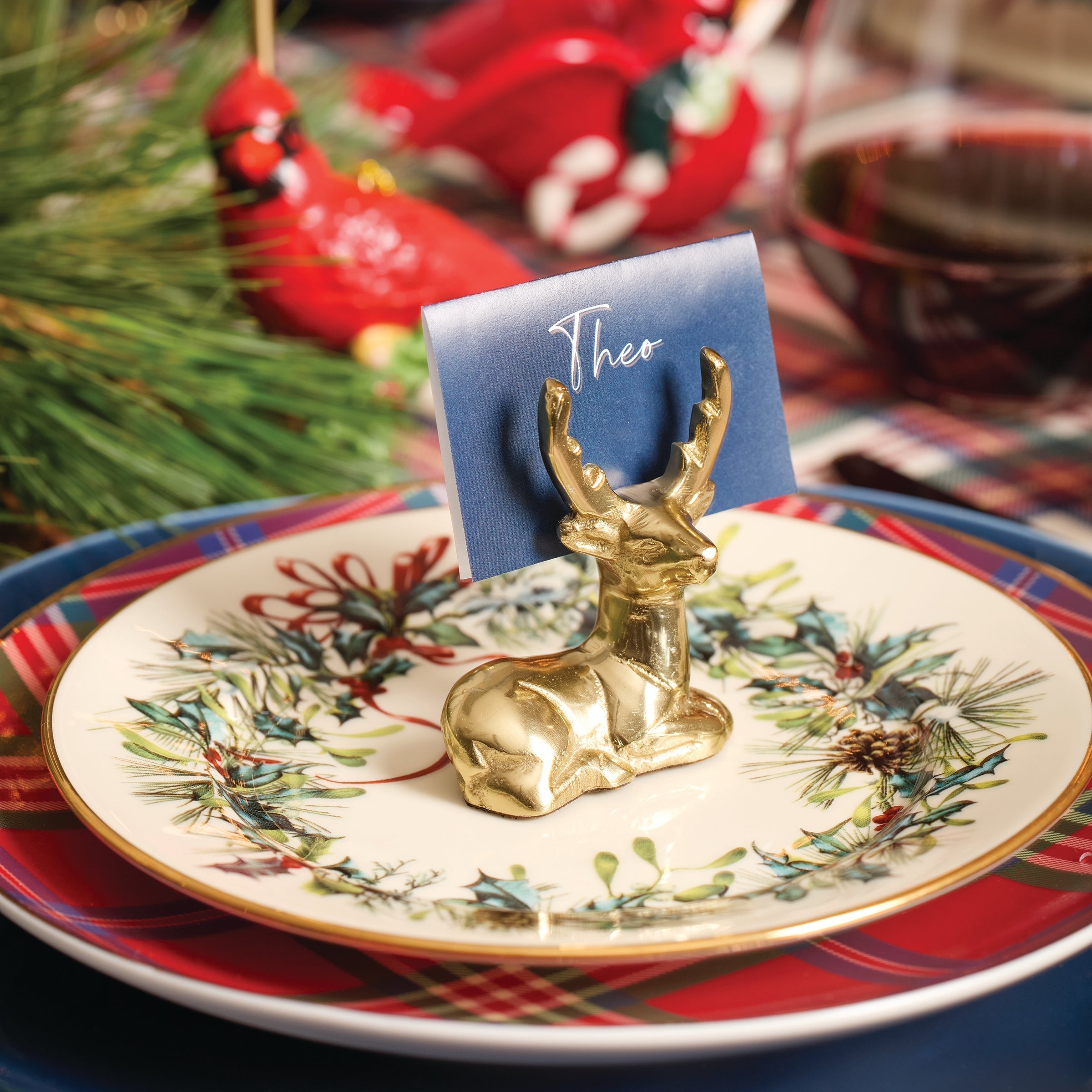 Lenox Westmore Winter Greetings Salad Plates, Set of 6 - Image 3