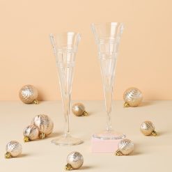 Alternative view of Lenox Westmore Hudson Crystal Toasting Flutes, Set of 2