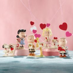 Alternative view of Lenox Westmore Peanuts 5-Piece Valentine's Figurine Set