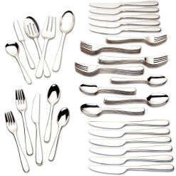 Alternative view of Lenox Westmore Stratton 65-Piece Flatware Set