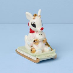Lenox Westmore Personalized Rudolph with Misfit Elephant Ornament